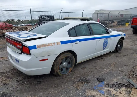 2011 Dodge Charger Police z USA, uszkodzony, nr VIN 2B3CL1CT5BH539780